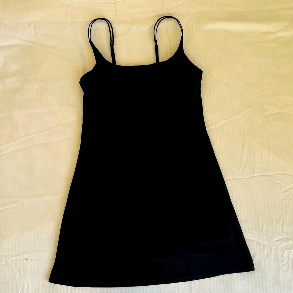 Abercrombie & Fitch Black Traveler Mini Dress w/Body Suit Underneath Size XS